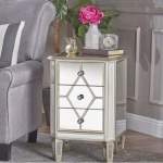 Antalya Mirror Pedestal Of 3 Drawers