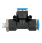 AirCraft Pu Hose Fitting Tee 12X2MM X 1 8"M