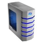 Bitfenix Chassis Colossus With Windowed Side Panel White With Blue LED All White - No Power Supply Unit