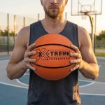 Professional Outdoor Rubber Basketball