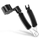 Guitar String Winder Cutter Pin Puller - 3 In 1 Multifunctional Guitar Maintenance Tool string Peg Winder + String Cutter + Pin