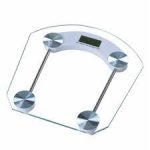 Electronic Personal Body Weight Scale Glass