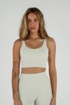Asana Rib Skinny - Large Oatmeal