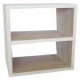 Bookcase Cube B+1 Shelf Raw
