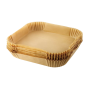 Square Disposable Air-fryer Parchment Paper Liners - 100 Pack