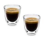 Delonghi – Double Wall Thermo Espresso Glasses
