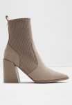 Ganina Leather Boot - Open Grey