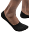 Mens Seamless Secret Socks - Black Size 4-7