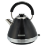 Morphe Morphy Richards Black Venture Retro Pyramid Kettle 1.5L