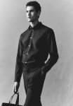 Regular Fit Easy-iron Shirt - Navy Blue