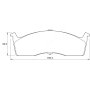 Chrysler Kbc Brake Pads Front For Neon Voyager Grand Voyager - Spares Direct