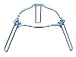 Collapsible Potjie Pot Tripod Stand