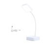 LED Desk Lamp 3 Touch Dimming Reading Lamps USB Charging Plug-in