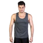 Mens Tank Top Ash Navy Melange