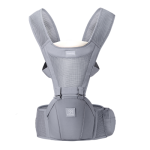 SnuggleRoo Airflow Hip Seat Carrier Grey