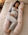 Pregnancy Pillow – Pink Vintage Roses