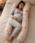 Pregnancy Pillow – Pink Vintage Roses