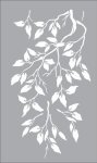 Stencil Leavy Branch Lrg