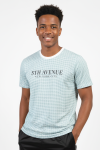 T-Shirt - XL Blue White