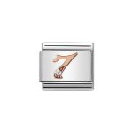 Composable Classic Link "number 7" Rose Gold & Cz