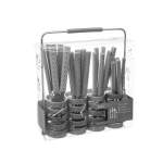 24 Piece Cutlery Set Grey