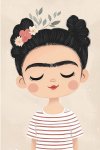 Little Frida 2 - Wall Art Print - A1