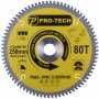 Saw Blade Tct 250X2.4X30MM 80T Aluminium Prof.