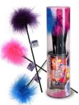 Feather Tickler Sticks Pack 12