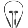 Microlab BOLT200 Premium Wireless Neckband Earphones With Bluetooth Technology Built-in Microphone And IPX5 Waterproof And Sweat Resistance - Black Colour