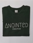 Mens Annointed Bottle Green T-Shirt - 3XL