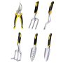 6 Pieces/set Gardening Hand Tools Set With Non Slip Ergonomic Handle
