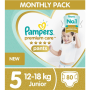 Pampers Premium Care Pants Size 5 Monthly Pack - 80 Nappies 12-18KG
