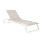 Tropic Sun Pool Lounger - Black & Black