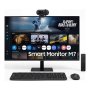 Samsung M7 M70F 32-inch 4K UHD Smart Monitor + Logitech MK295 + Logitech Brio 100 Webcam Bundle