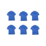 Blue Soccer Jersey Pack Of 6
