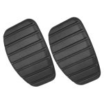 Ultechnovo 2PCS Rubber Brake Clutch Pad Cover Easy Install Throttle Protective Cover For Car Pedals