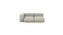 Two Module Chaise Sofa - Linen - Stone - 199CM X 115CM