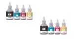 Brother BT5000 6000 Combo Ink Bottle Set - Combo X 2