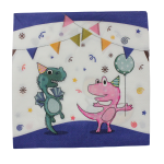 Baby Dino Party Serviettes Pack Of 20