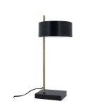 Mina Table Lamp Black And Brass