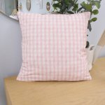 Scatter Pillowcase Light Pink Small Checkered