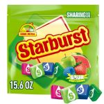 Starburst Sour Chewy Candy Individually Wrapped Fruit Chew Candies Sharing Size 15.6 Oz Resealable Bag