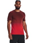 Men's Ua Seamless Lux Short Sleeve - Chestnut Red XL