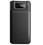 Asus Zenfone 8 Flip Premium Carbon Fibre Textured Case Black
