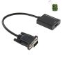 Black Vga To Hdtv Multimedia Player Adapter And A Keyholder