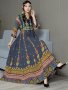 Ethnic Embroidered Dress Boho V Neck 3/4 Sleeve Dress Women's Clothing