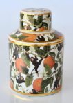 Orange Monkey In Fruit Tree Design Ceramic Jar – 21X13CM