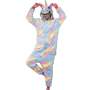 Adults Perfect Pastel Glow In The Dark Unicorn Onesie - XL