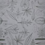 Natura L Leaves Fabric Per Meter
