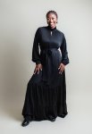 Baroque Dress - 46 Black
